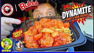 Panda Express Buldak Dynamite Sweet & Sour Chicken Review Is It Too Hot? Peep This Out