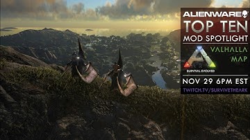 ARK Alienware MOD TOP 10 Showcase Valhalla Map