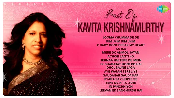 Kavita Krishnamurthy Songs | Jooma Chumma De De | Aye Watan Tere Liye | Pyar Hua Chupke Se