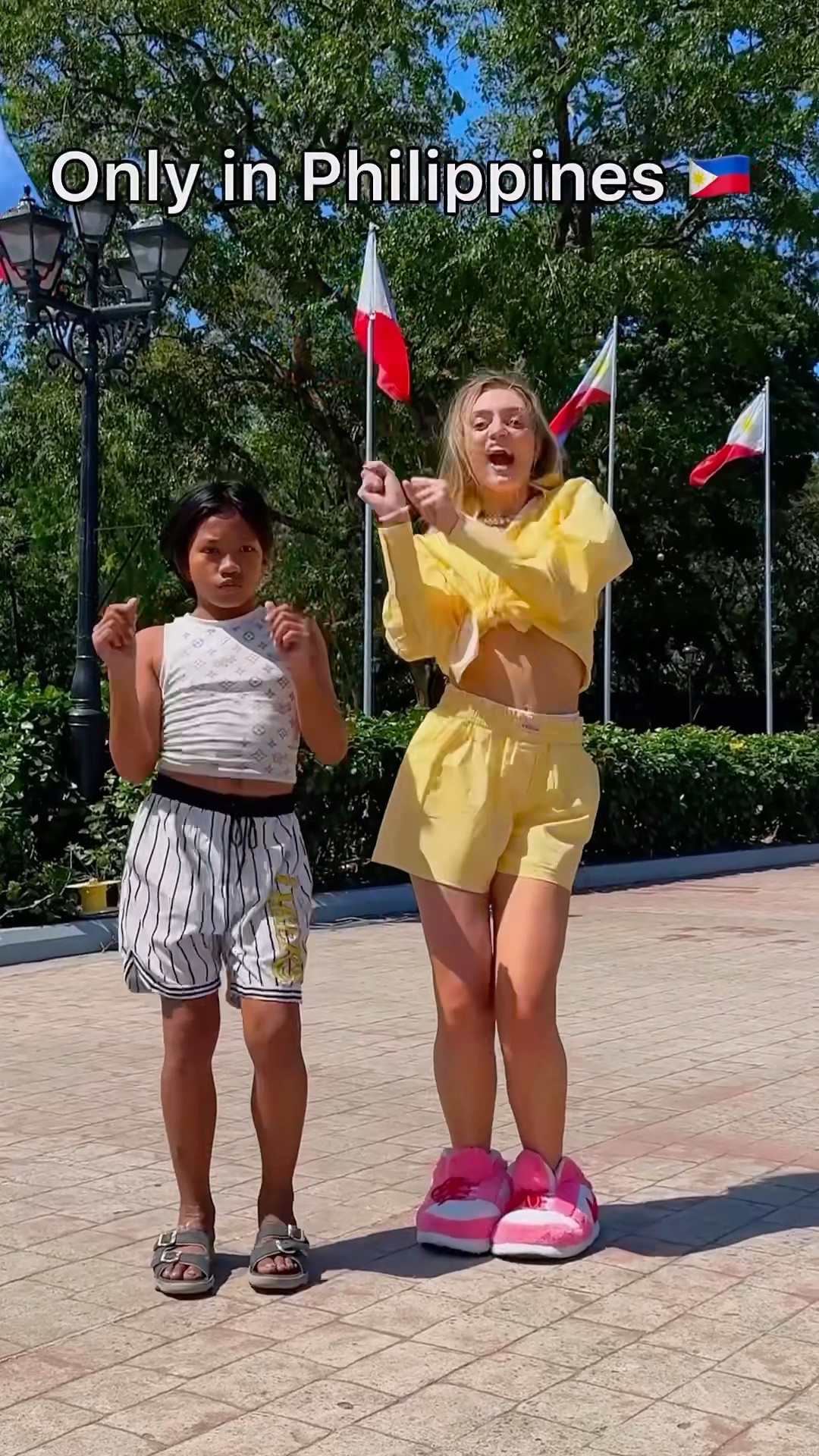 This kids??‍♀️ Rate our dance 1-10???