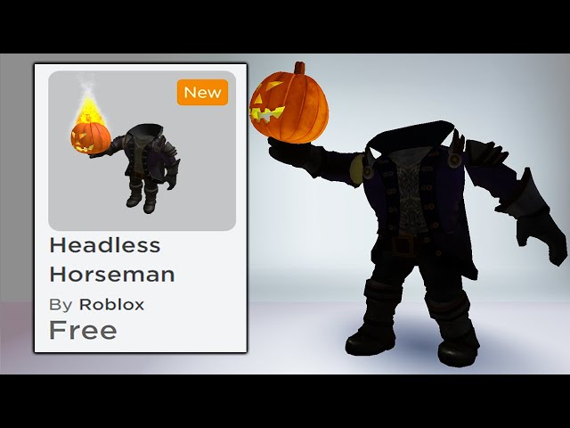 Petition · Allow Roblox Users to Retain Accidentally Free Headless Horseman  Bundle ·