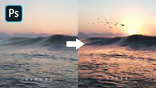 How To Make Sun Effect in Photoshop | Photoshop Tutorial