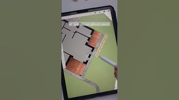 #landscape #drawing #procreate #design #garden #backyard #sketch #exterior #siteplan #howtodraw