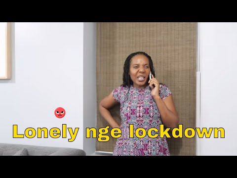 Quarantined Alone | Zulu Comedy | Thenjiwe Comedy | South African Lock Down | Home Alone2020