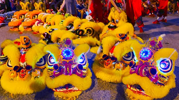 Múa Lân 2025 diễu hành Lân Sư Rồng vui Tết Trung Thu Cực Hay đoàn LSR Long Vân