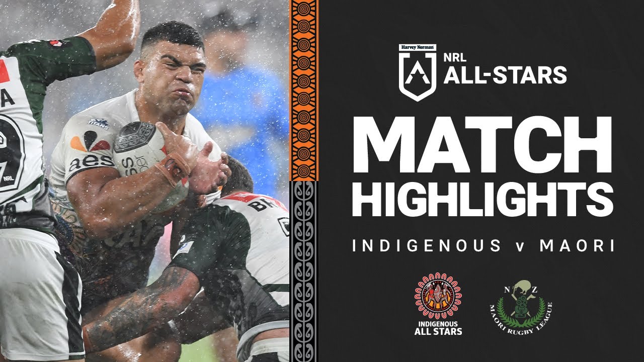 NRL All Stars 2022 Maori v Indigenous Match Highlights NRL