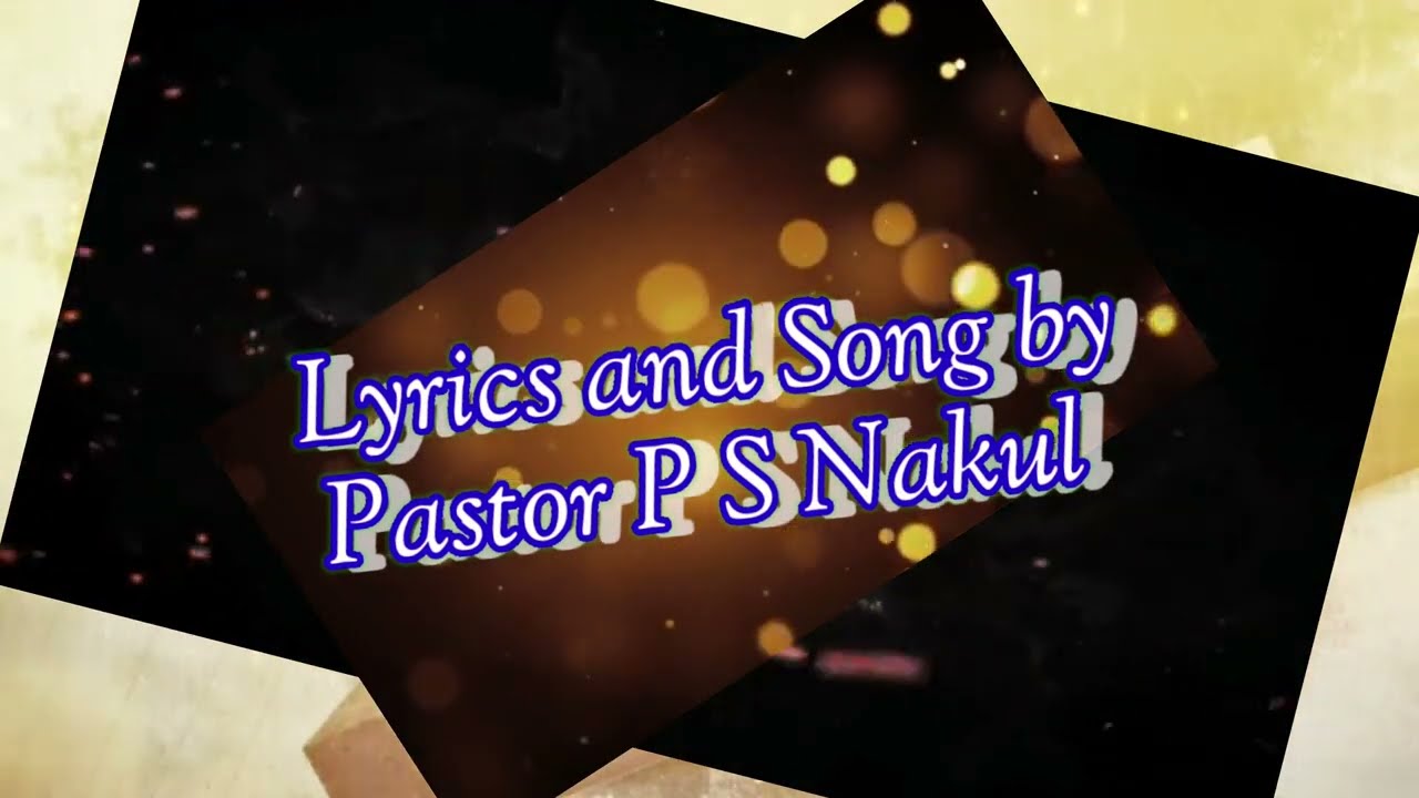 Ashish Chahta Hoon Prabhu Karaoke Music Track Swayam Padhi New Christian Song P.S. Nakul Tapan Turuk