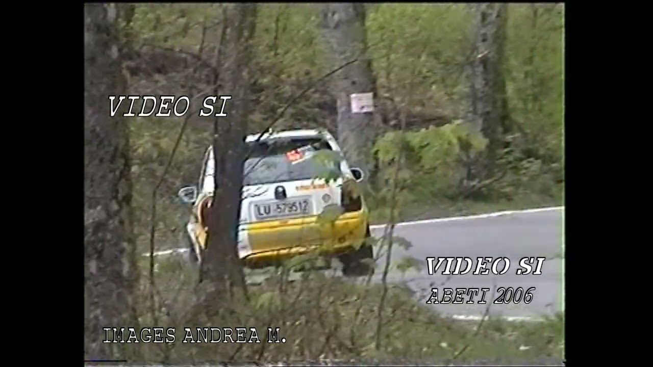 rally Abeti 2006 images Andrea Milano