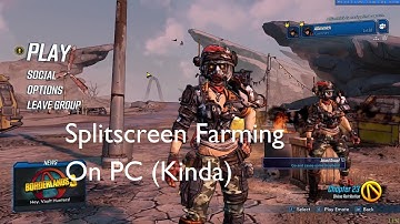 Guide For Borderlands 3 PC "Splitscreen" Farming (Not Actually Splitscreen)
