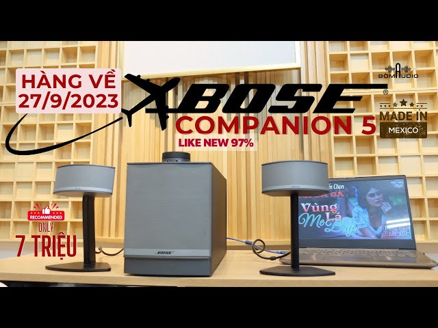 Về Đến Đâu Hot Ngay Đến Đó😍BOSE COMPANION 5 Bộ Này Gía Hời Chỉ 7 Triệu😍Mời Các Bác Rinh