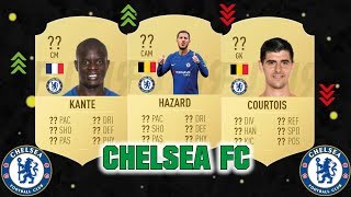 Fifa 19 Chelsea Fc Player Ratings Ft. Hazard, Kante, Courtois... Etc