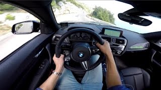 POV Drive: BMW M2 with decatted Akrapovič exhaust!