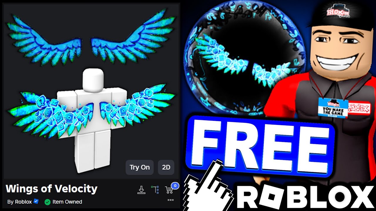 EVENT! HOW TO GET Wings of Velocity! (ROBLOX THE TAKEOVER ACCESSORY)
