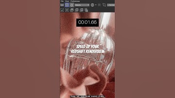 How to speed up the Redshift Renderview/IPR #3dartist #tutorial #3dtutorial #cinema4d #redshift