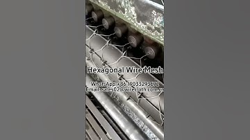 Hexagonal wire mesh #hexagonalwiremesh #wiremesh