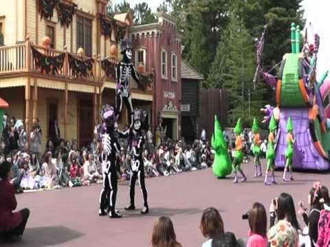 11年 東京ディズニーランド ハロウィンのパレード Youtube