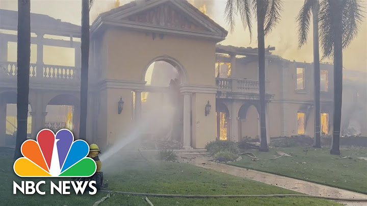 Firefighters Continue Battle Against California Wildfire