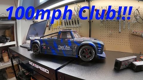 How To Get Into RC 100mph Club With Stock Arrma Infraction 101mph