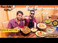 Best restaurants in arabihar  pizza in just 9  1st time in ara   clutch restaurant ara  vlog