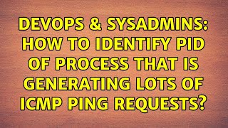 Celebrity DevOps & SysAdmins: How to identify PID of process that is generating lots of ICMP ping requests? Net Worth
