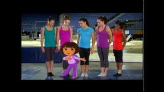 USA Gymnastics & Dora the Explorer commercial