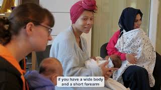 Breastfeeding positions and holds