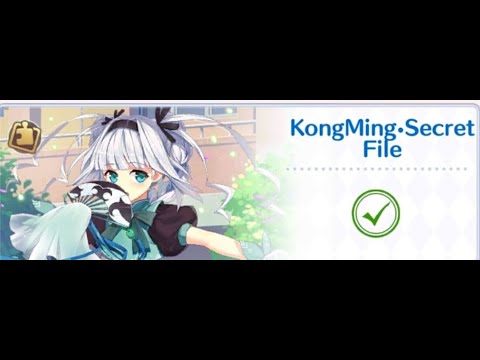 Прохождение - KongMing - Secret File - Girls x Battle 2 рус