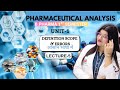 Methods Expressing Concentration Of Solution || Lecture-5 || B.pharma || Sem-1 ||