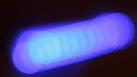 Flickering Bokeh Lights Stock Video