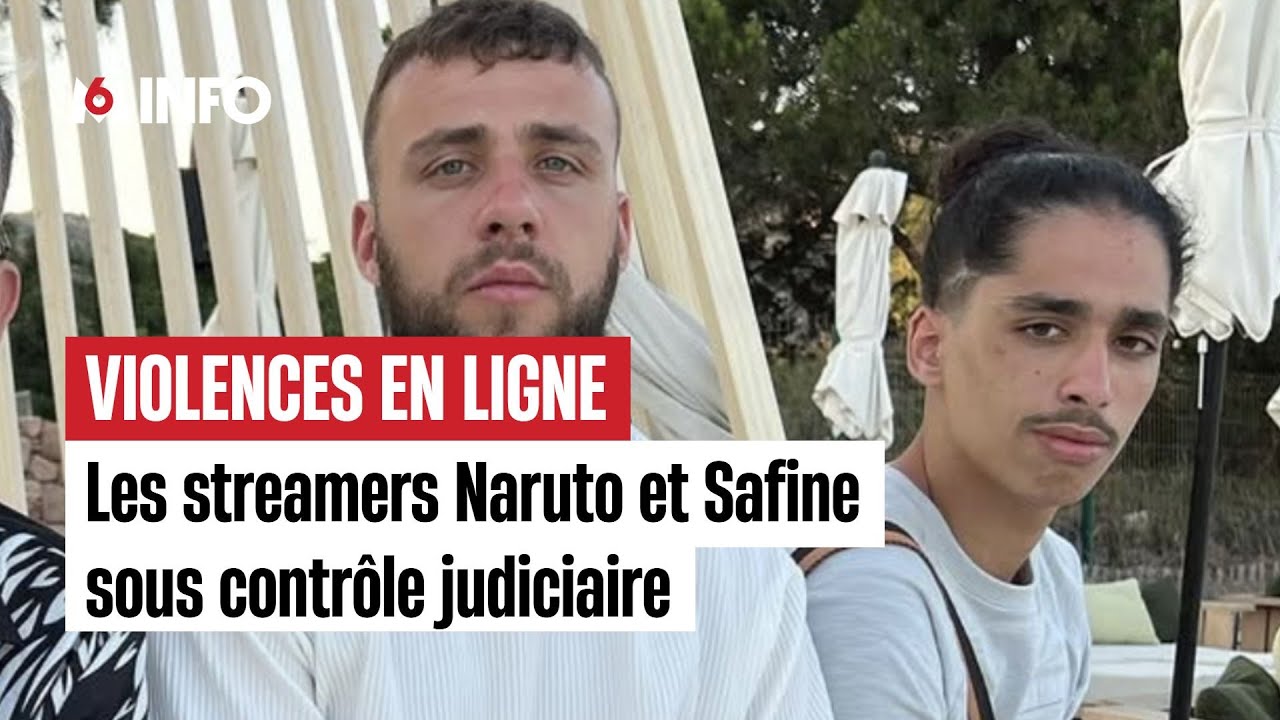Les streamers Naruto et Safine seront jugés en juillet pour violences