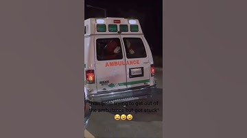 Namjoon got stuck in the ambulance during Mic Drop🤣 |  Mic Drop M/V  vs  Reality