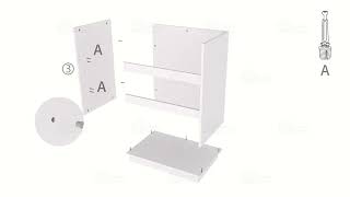 3-Drawer cabinet GWA167 3-Drawer cabinet GWA167