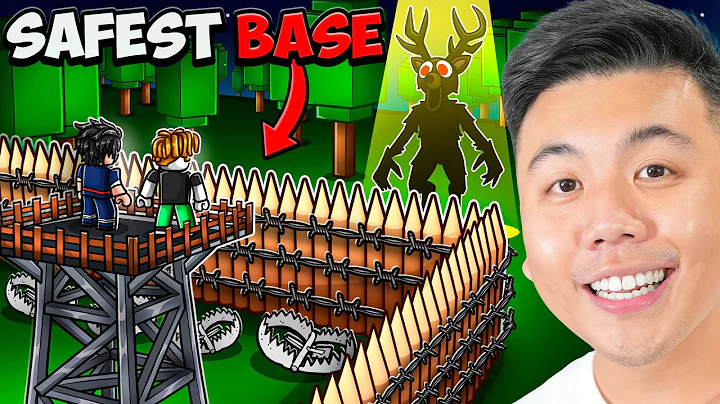 I Built The SAFEST BASE on 99 Nights in the Forest! (Ft Koopekool)