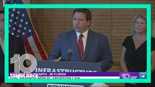 Gov. Ron DeSantis defends new Florida abortion law