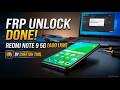 Redmi Note 9 5G A001XM FRP Unlock Done BY Cheetah Tool