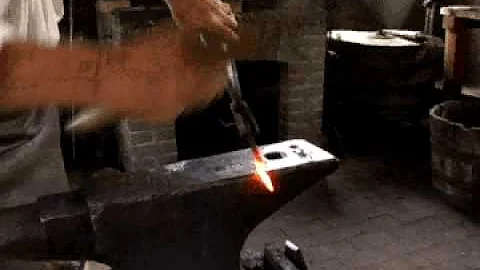 Ed Flegal: the blacksmith