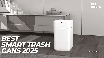 Best Smart Trash Cans 2025 ♻️🗑️ Top 5 Best Smart Trash Cans - Reviews