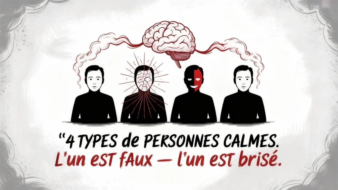 4 types de personnes calmes (l’une est fausse, l’autre est brisée)