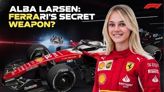 Alba Larsen’s Secret F1 2026 Weapon EXPOSED! Ferrari’s Illegal “Third Paddle” Innovation?