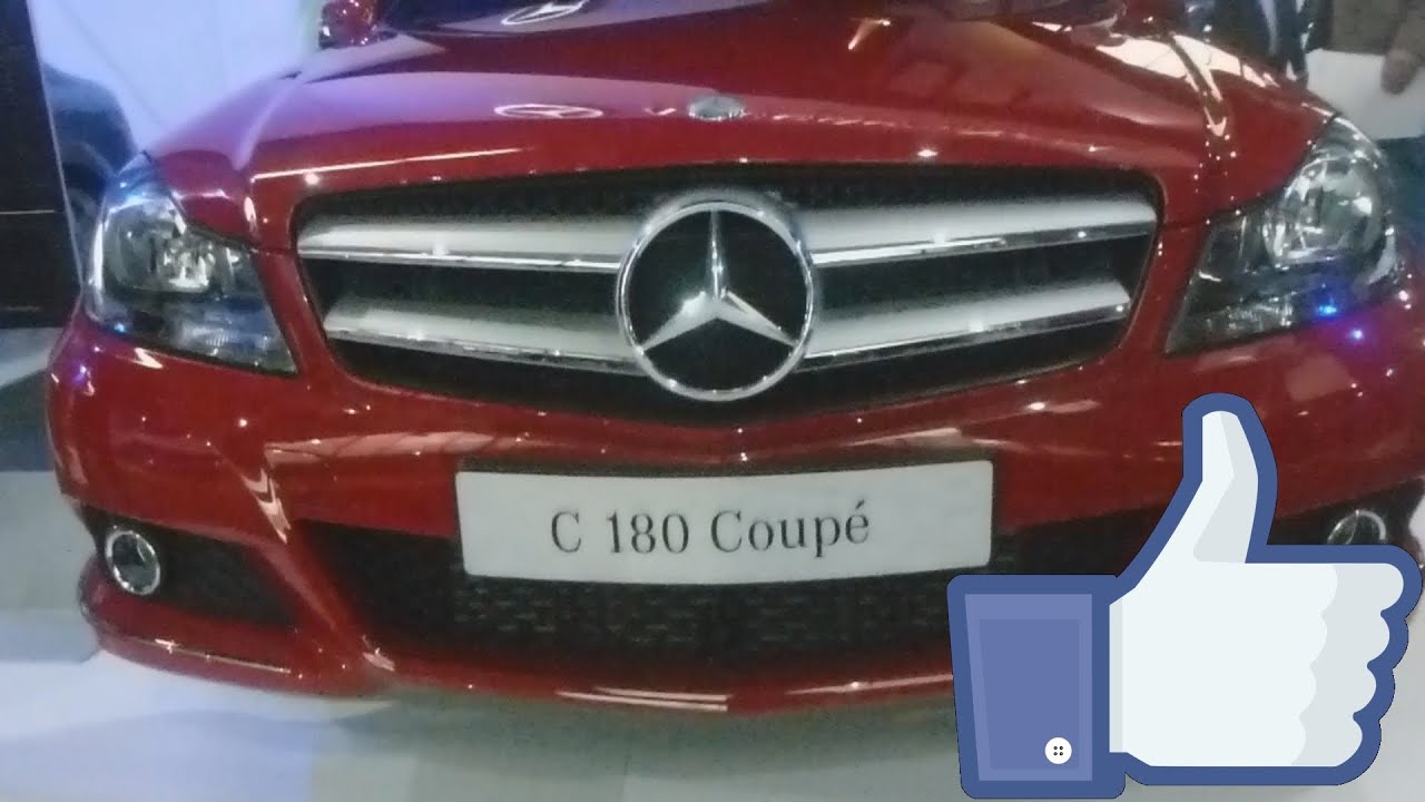 View Mercedes Benz C 180 Coupe 13 Salon Automovil Full Hd Zigwheels