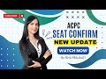 ACPC SEAT CONFIRMATION 2024 | ACPC ADMISSION | ENGINEERING ADMISSION 2024 | SEAT ALLOTMENT RESULT