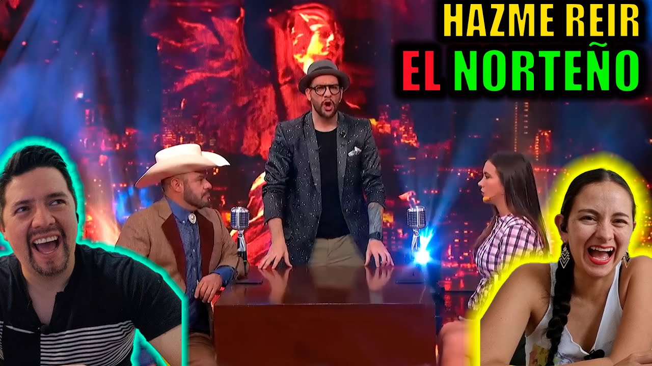 Reacción a me CAIGO de RISA | Todos contra el NORTEÑO en HAZME REIR