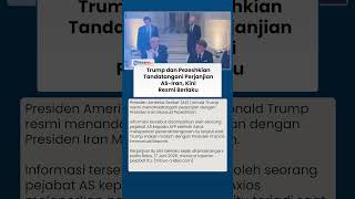Viral Internasional! Trump dan Pezeshkian Tandatangani Kesepakatan Besar, Dunia Pantau Dampaknya