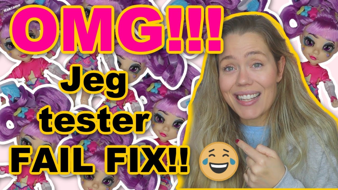 JEG TESTER FAILFIX 😂🤣 // hvad sker der med hendes hoved?! 😳😱
