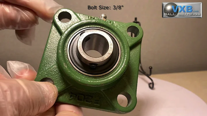 UCF204-12 + Square Flanged Cast Housing Mounted Bearings