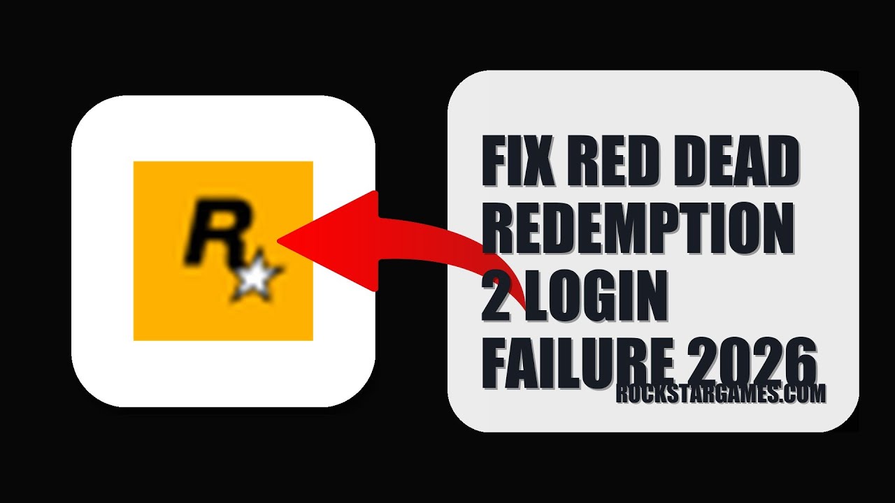 How To Fix Red Dead Redemption 2 Login Failure 2026 (UPDATED 2026 ...