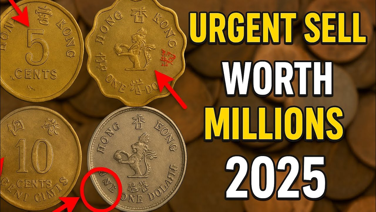 Hong Kong Coins That Are Now Worth a Fortune! - YouTube