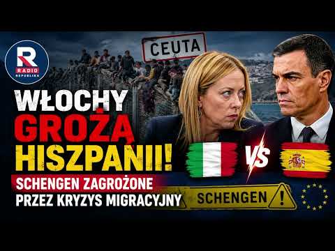 Italy threatens Spain! Schengen at risk due to migration crisis | Stefan Bielański