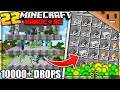 I Built an AUTOMATIC Mob Loot Farm in Minecraft Hardcore! (#22)