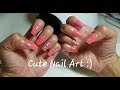 HOW TO APPLY NAIL ART AND RHINESTONE OVER NEXGEN OR DIP POWDER